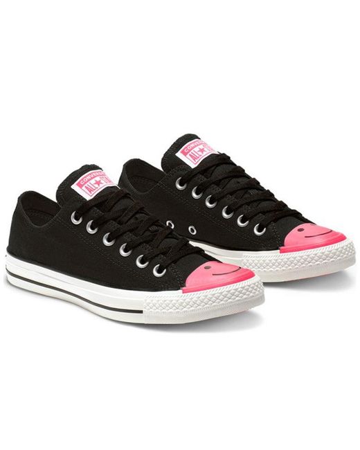 Converse Black Chuck Taylor All Star Low 'Neon Nights for men