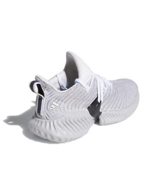 Adidas Gray Alphabounce Instinct 'cloud White'