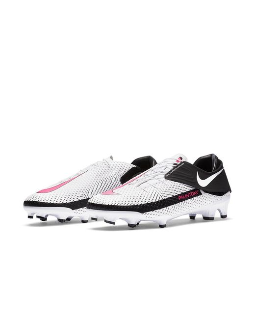 Nike White Phantom Gt Academy Flyease Mg Blast' for men
