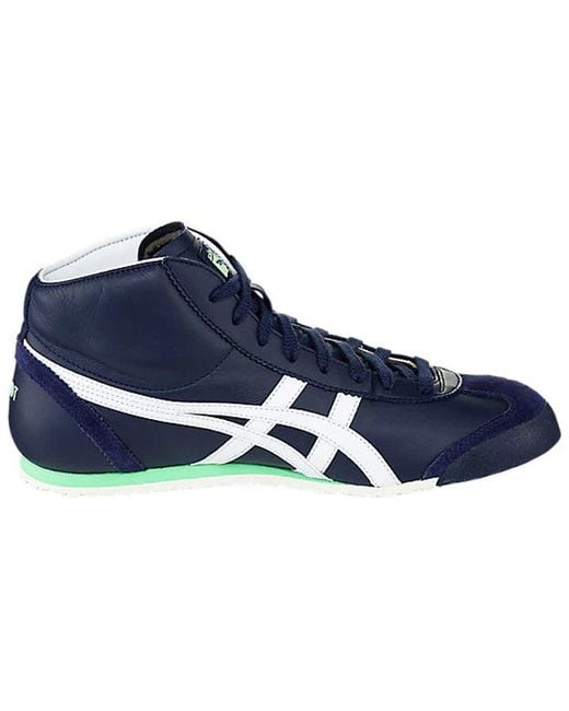Onitsuka Tiger Blue Mexico Mid Runner for men