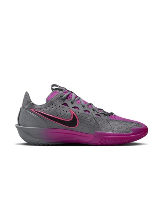 Nike Purple Air Zoom Gt Cut 3 'Smoke Hot Fuchsia' for men