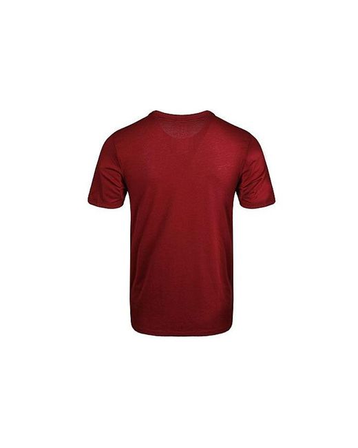 Nike Red As Cle Nk Dry Tee Exp Ctyscp Casual Sport Cleveland Cacaliers Short Sleeve S for men