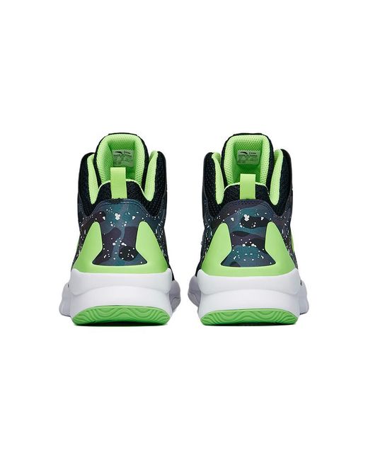 Anta Blue (Gs) Basketball Series Sneakers High Neon' for men