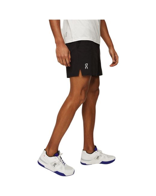 On Shoes Black Essential Shorts for men