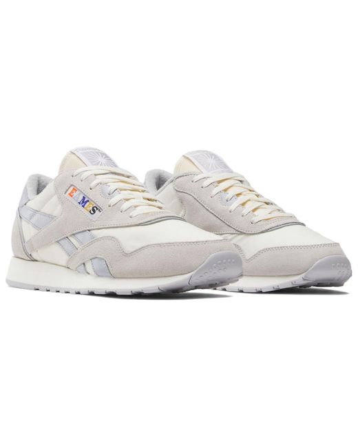 Reebok White Classic Nylon X Eames 'Chalk' for men