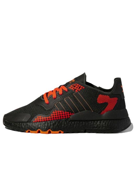 adidas Originals Nite jogger Tech in Red for Men | Lyst