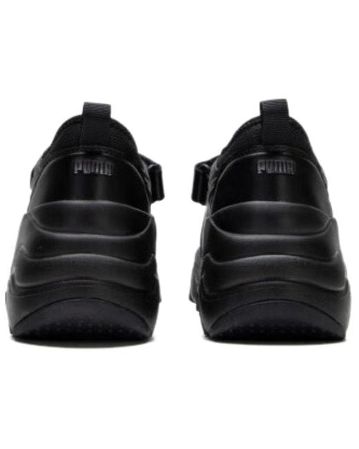PUMA Black (Wmns) Pulsar Wedge Sandals