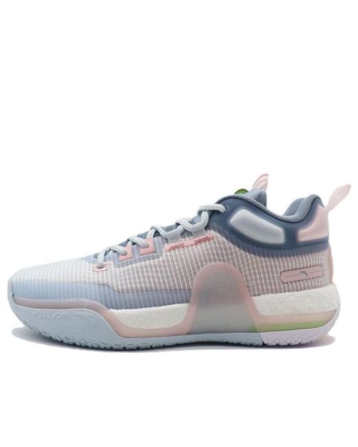 Anta Blue Badao Mid Top Basketball Shoes for men