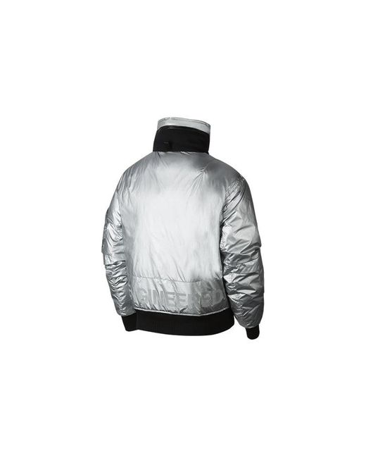 Nike Gray 23 Engineered Ma-1 Jacket for men