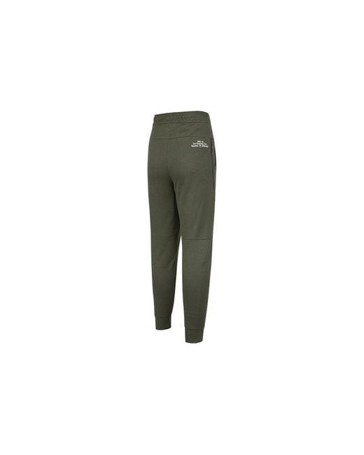 Nike Green Ss22 Logo Alphabet Printing Knit Bundle Feet Sports Pants/Trousers/Joggers Autumn for men
