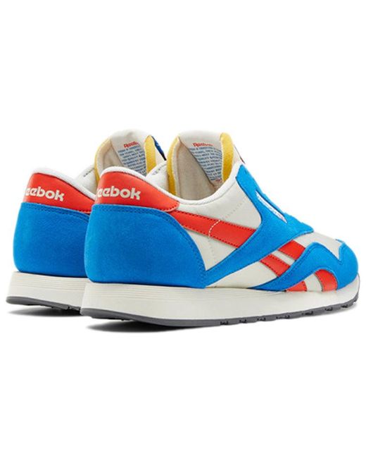 Reebok Blue Classic Nylon Sports Shoes for men