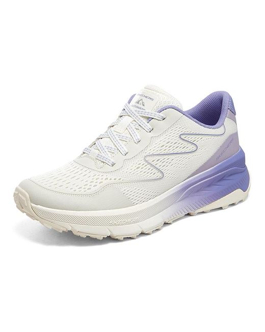 Skechers White (Wmns) Relaxed Fit D'Lux Fitness