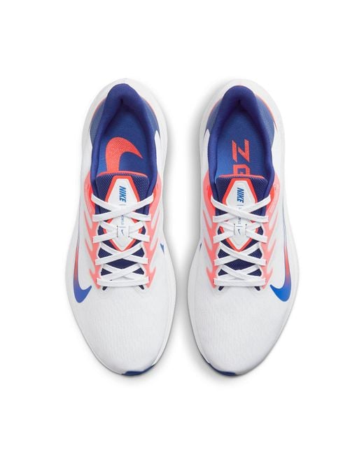 Nike Blue Air Zoom Winflo 7 for men