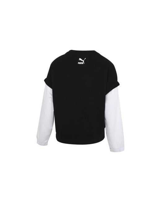 PUMA Black (Wmns) 2-Fer Graphic Vest Top Logo
