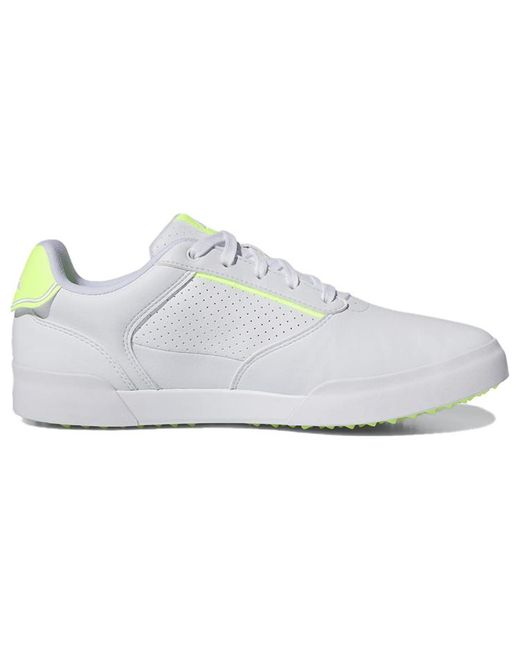 Adidas White Retrocross Spikeless Golf for men