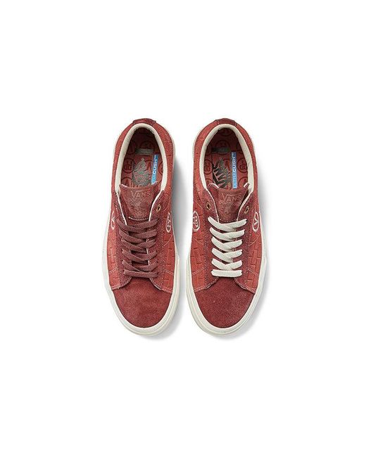 Vans Red Passport X Sid Pro Ltd 'Brick' for men