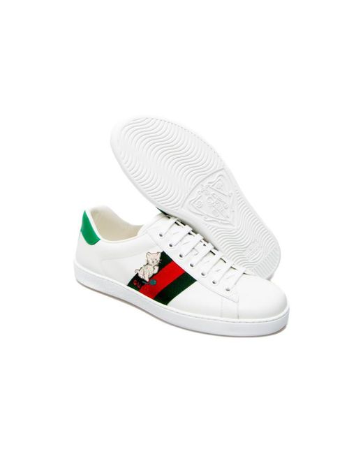 Gucci White Ace 'Kitten' for men