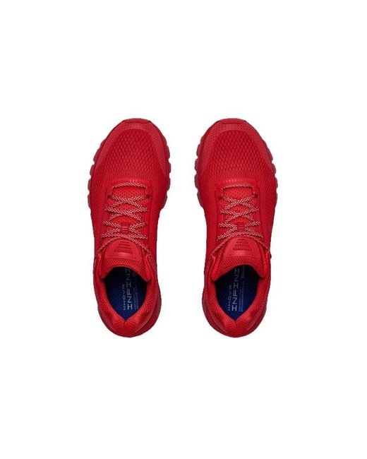 Under Armour Red Hovr Infinite 'Triple' for men