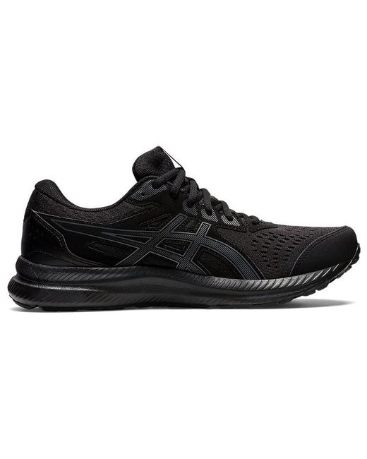 Asics Black Gel-Contend 8 4E Wide Carrier' for men