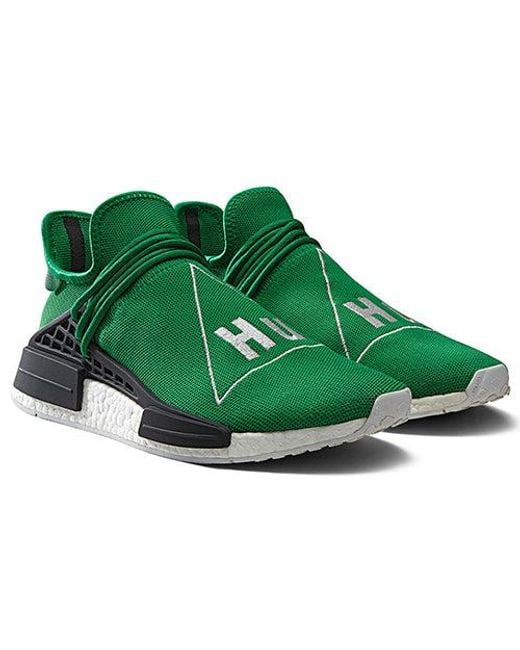 Adidas Green X Pharrell Nmd Hu for men