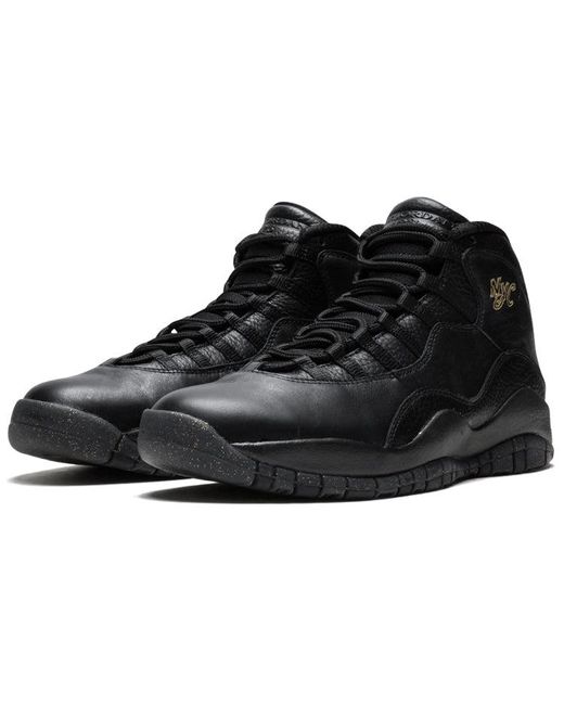Nike Black 10 Retro 'nyc' for men