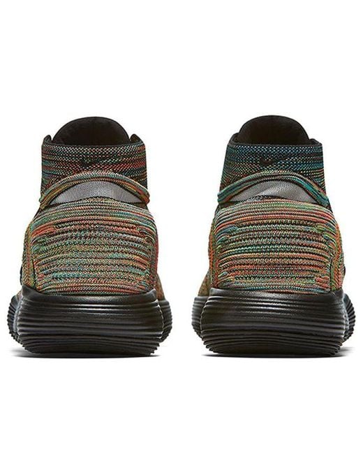 Nike Black Hyperdunk 2017 Flyknit 'Multi-Color' for men