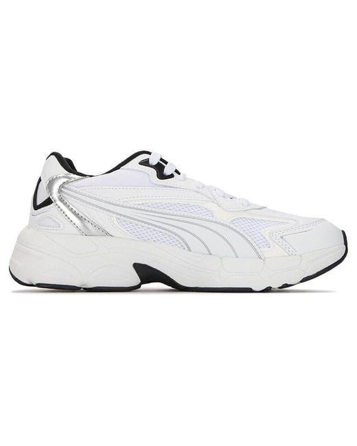 PUMA White (Wmns) Teveris Nitro 'Metallic