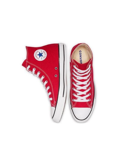 Converse Red Chuck Taylor All Star High for men