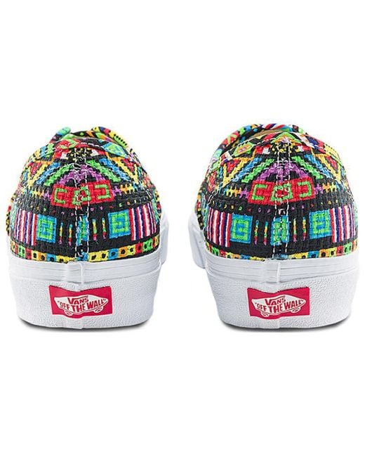 Vans Blue Clottee X Authentic 'Multi' for men