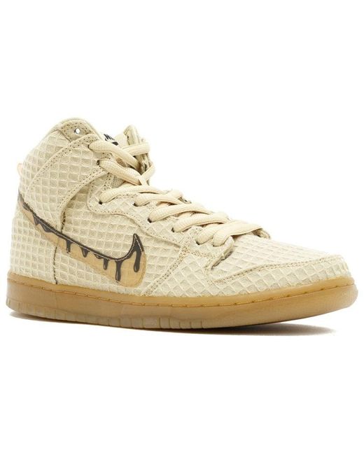 Nike Natural Sb Dunk High Premium Hemp 'Waffle' for men