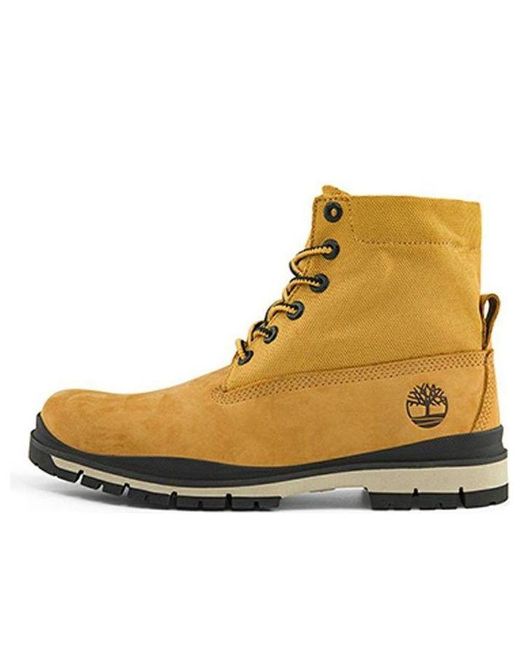 Timberland Natural Roll Top Boots Basic for men