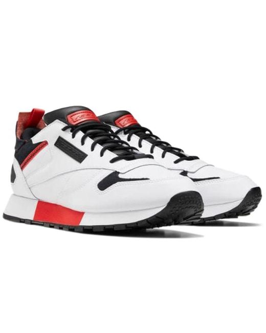 Reebok White Classic Leather Ree Sneakers