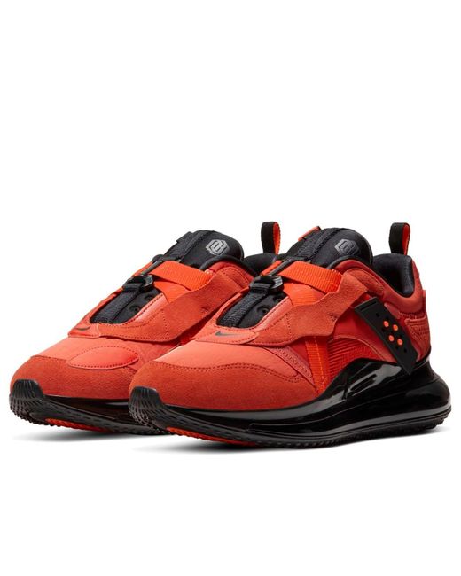 Nike Red Odell Beckham Jr X Air Max 720 Slip 'Browns' for men