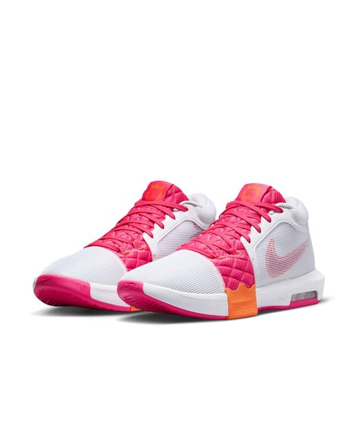 Hot pink lebrons hotsell