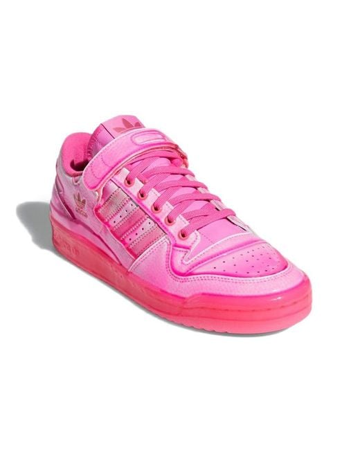 Adidas Pink Jeremy Scott X Forum Low 'Dipped for men