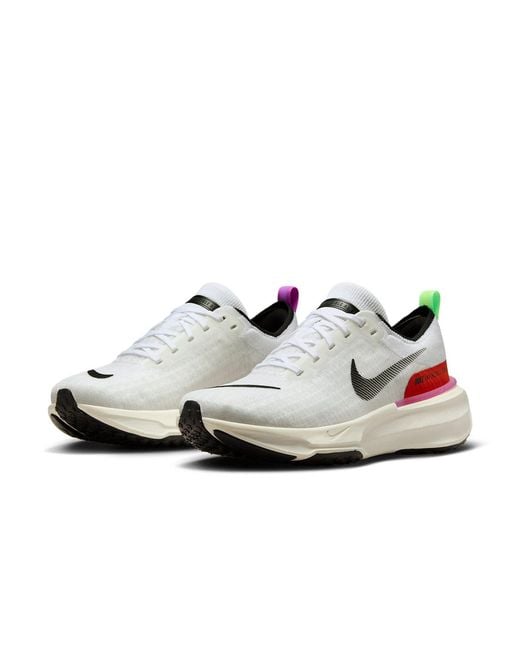 Nike White Invincible Run 3 Se Lightning Fushsia Dream' for men