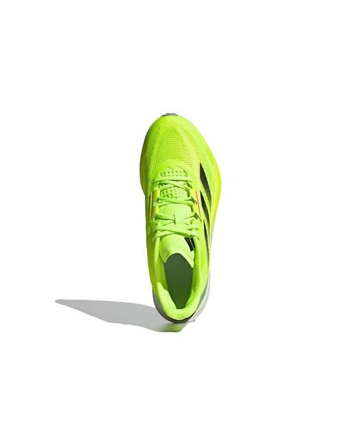 Adidas Yellow Duramo Speed 'Lucid Lemon' for men