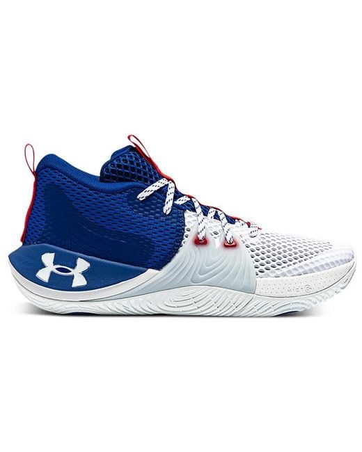 Under Armour Blue Embiid One 'Brotherly Love' for men