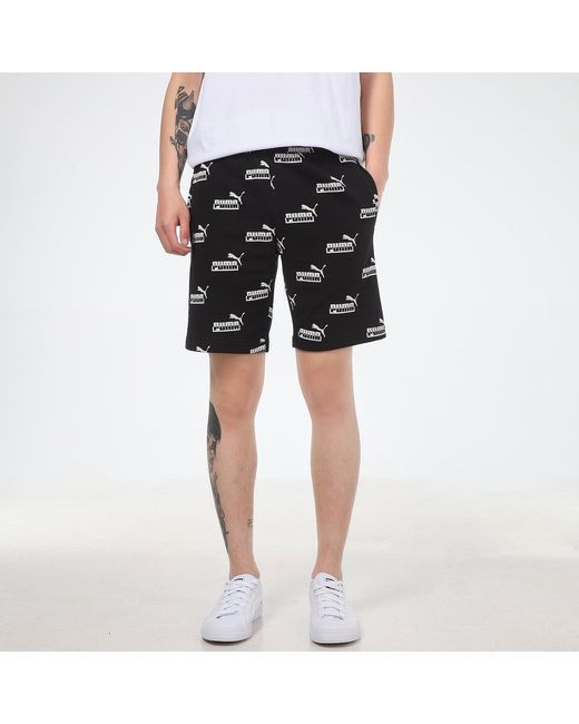 PUMA Black Amplified 9" Short for men