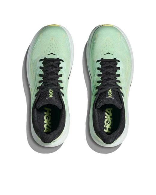 Hoka One One Green Clifton 'Mint Fluorite Luna Moth' for men