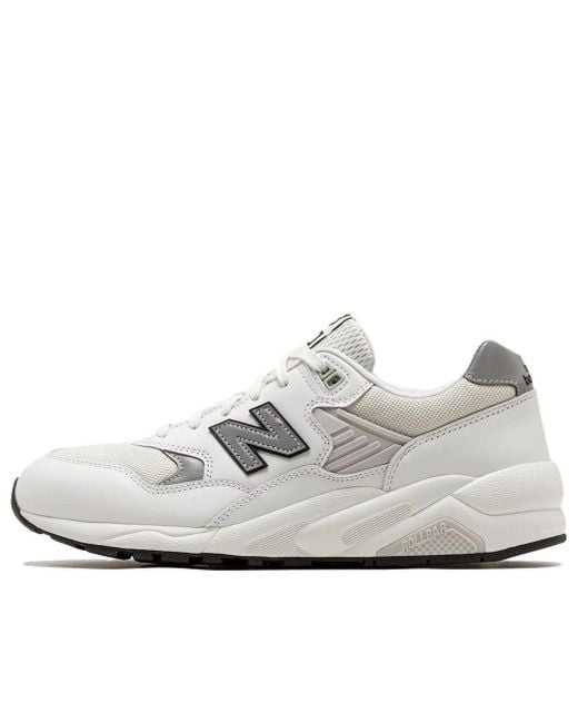 New Balance White 580 Metallic' for men