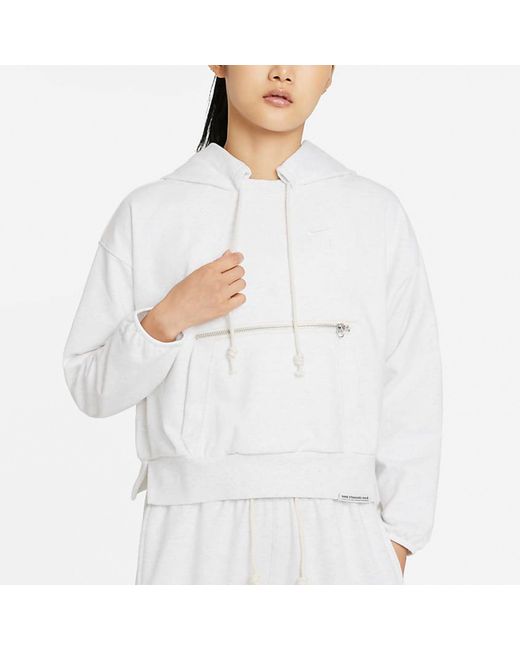 Nike White (Wmns) Dry-Fit Swoosh Fly Standard Issue