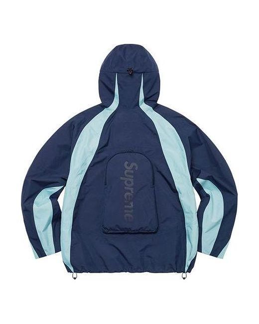 Supreme Blue Gore-Tex Paclite Jacket for men
