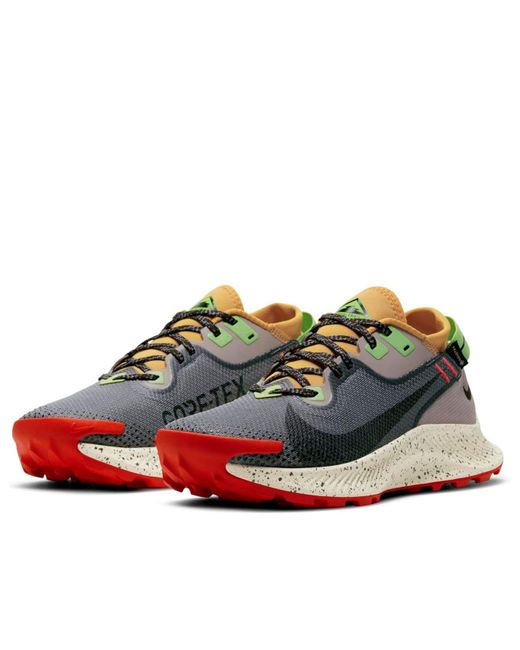 Nike Blue (Wmns) Pegasus Trail 2 Gtx 'Smoke Bucktan'