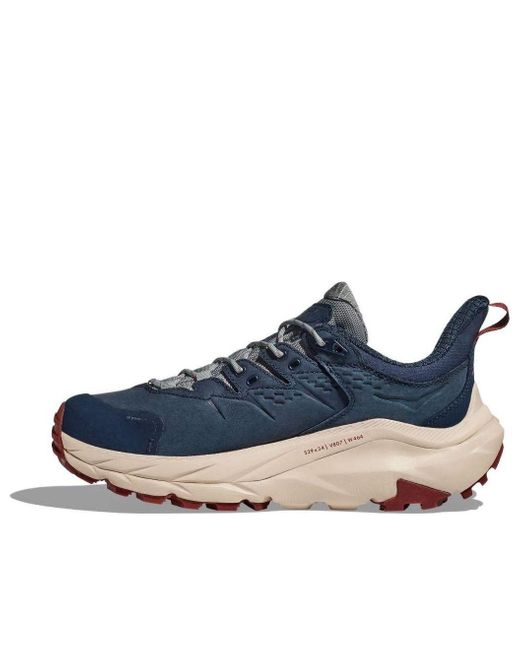 Hoka One One Blue Kaha 2 Low Gtx 'Limestone'