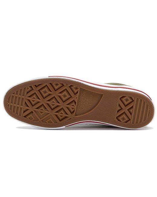 Converse Brown One Star Non-Slip Wear-Resistant Casual Skateboarding Shoes for men