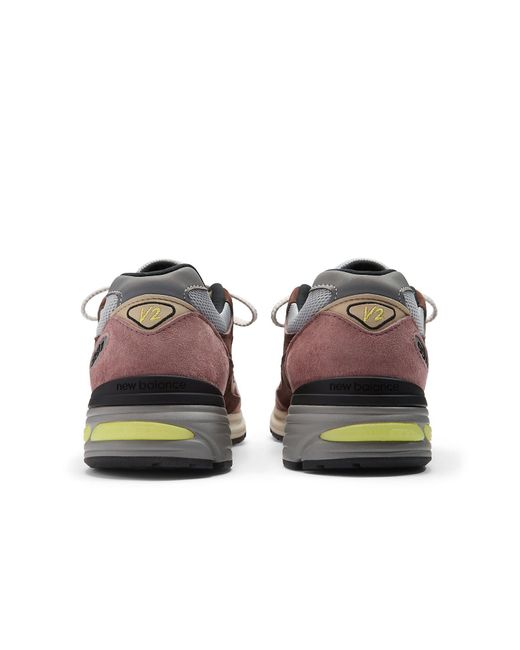 New Balance Brown 991V2 Made for men