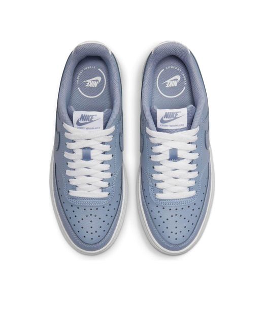 Nike Blue (Wmns) Court Vision Alta 'Ashen Slate'