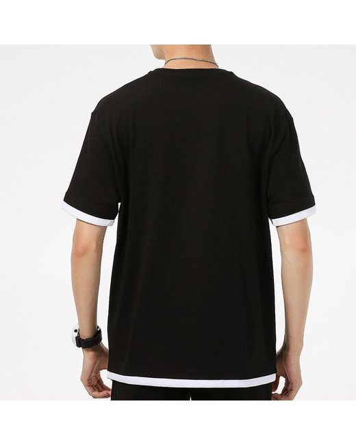 PUMA Black Summer Court T-Shirt for men