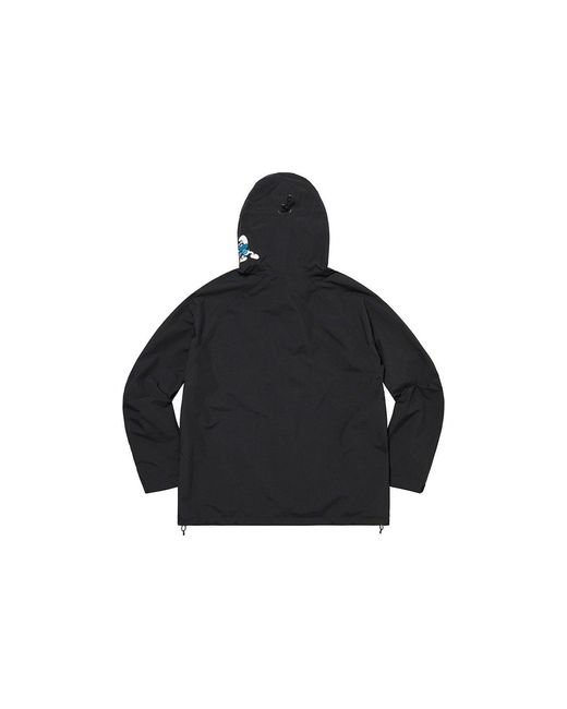 Supreme Black X Smurfs Gore-Tex Shell Jacket for men